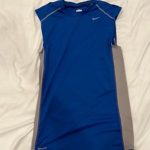 Nike Pro Dri Fit Sleeveless Size Large Blue